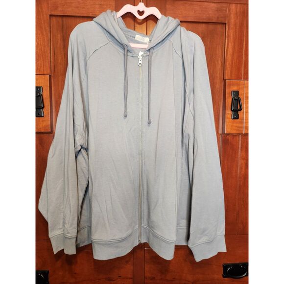 Barefoot Dreams Tops - Barefoot Dreams Malibu Collection Lux Lounge Gray Hoodie Women's Size 2X NWT!